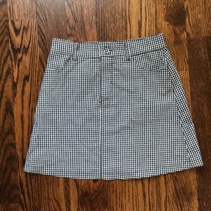 Brandy Melville Checkered Skirt